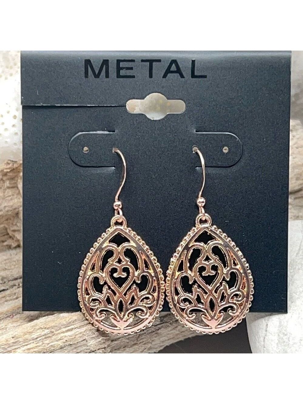 METAL Filigree Earrings